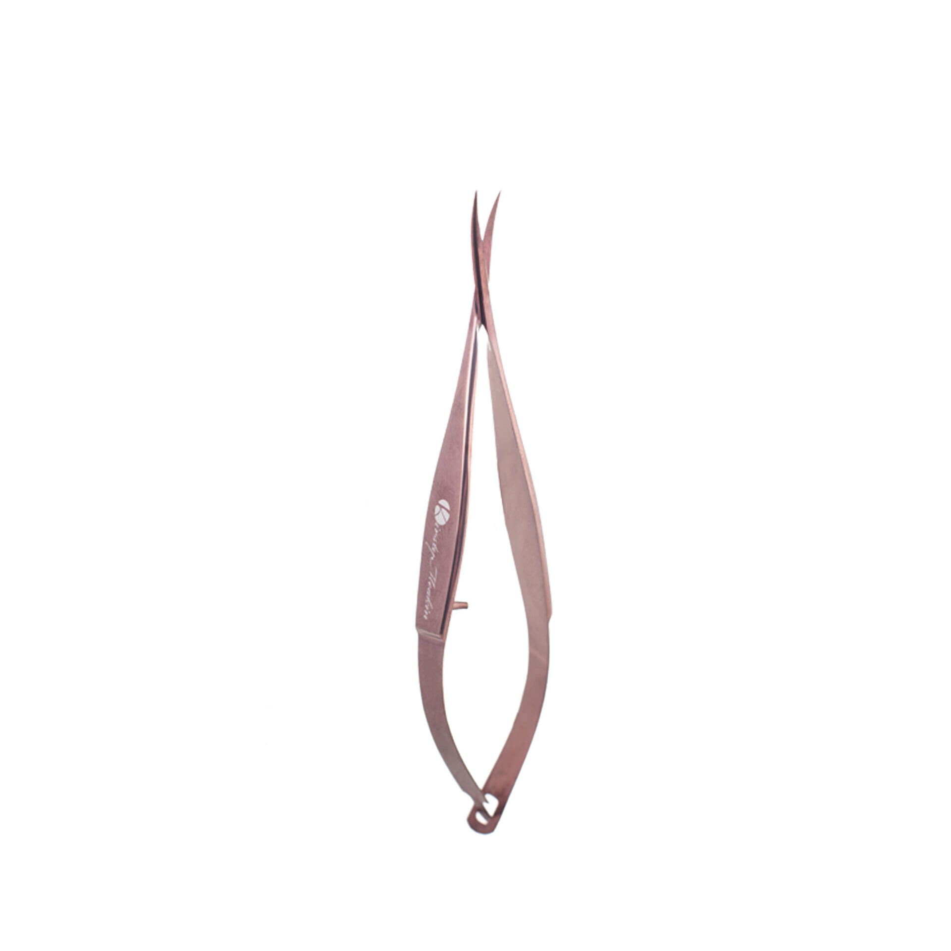 Cuticle Scissors with Curved Blade Bronze Plasma