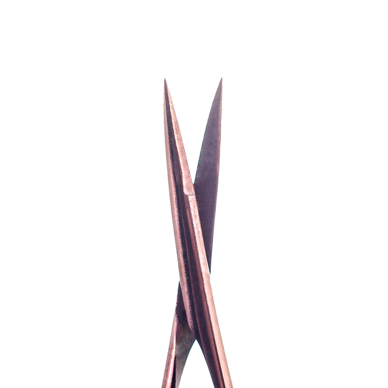 Cuticle Scissors with Curved Blade Bronze Plasma - Image 2