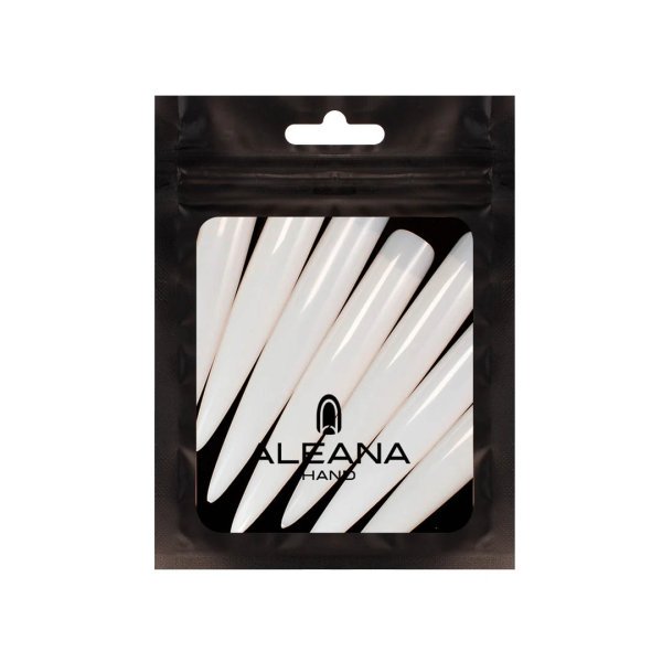 Extra Long Stiletto Nail Tips For KM X Aleana Practice Hand