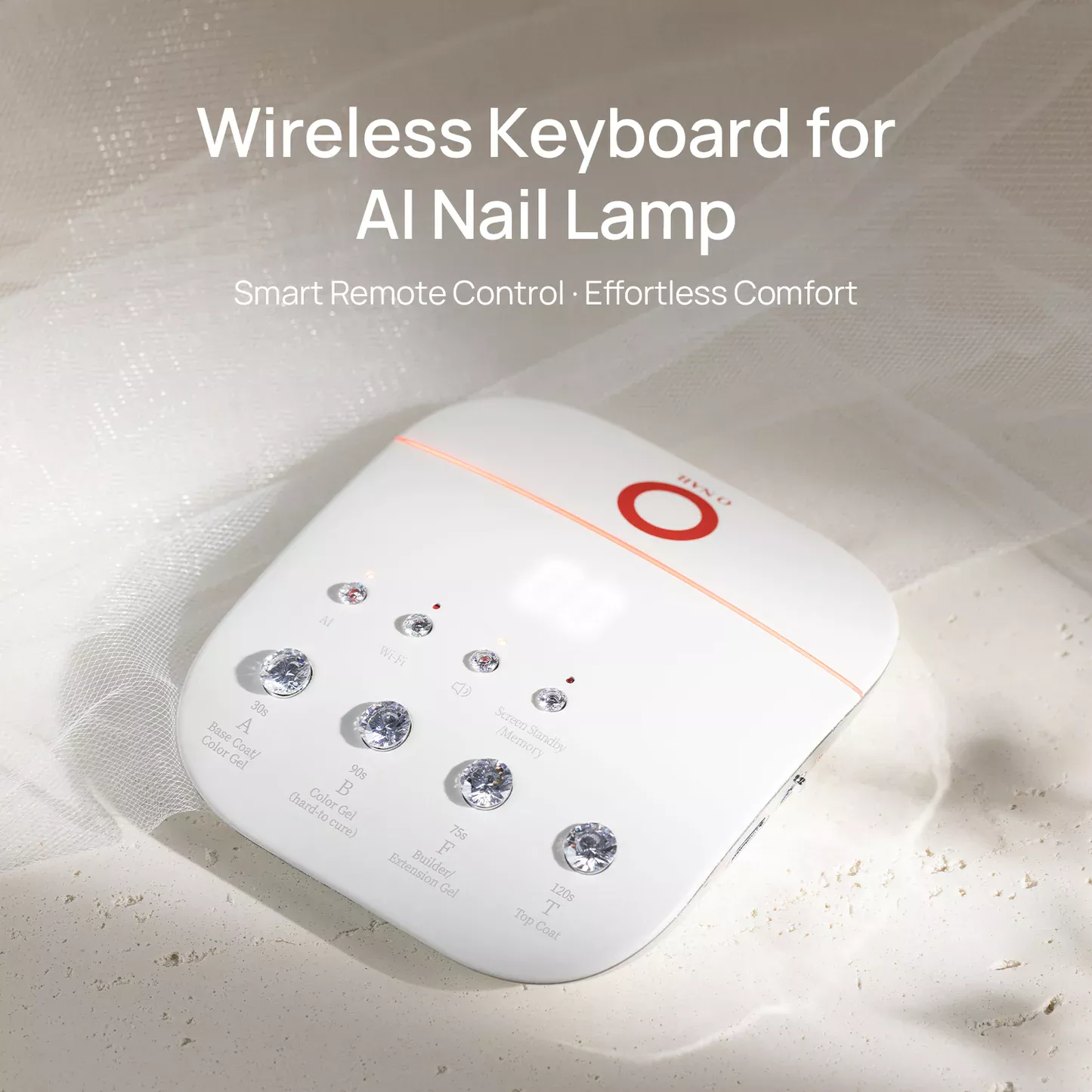 Wireless Keyboard for AI Nail Lamp - Image 2